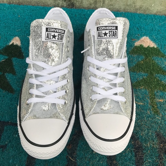 Silver converse size 1 Clearance